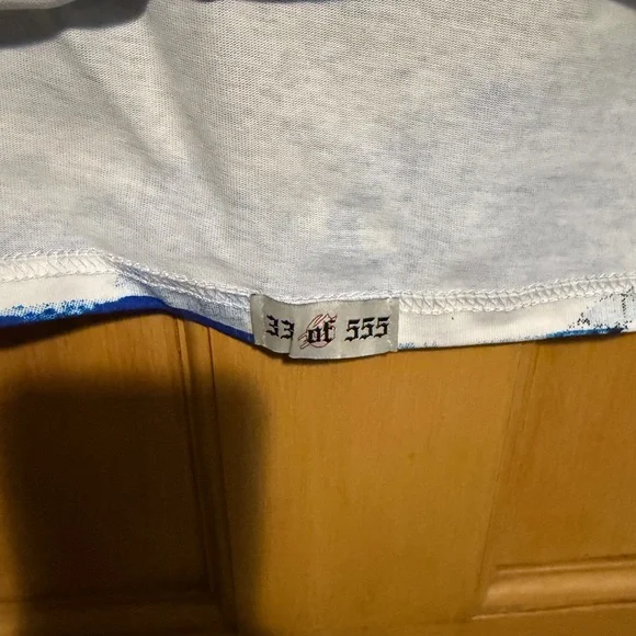 Godspeed White and Blue Graphic Men's Tee - Picture 4 of 7